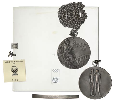 Sell Your Silver 1972 Munich Olympics Medal at Nate D. Sanders Auctions