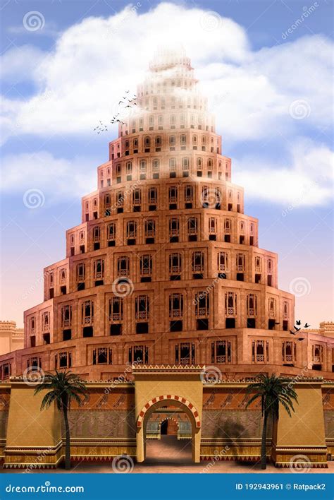 Babylon Tower Royalty-Free Cartoon | CartoonDealer.com #18165572