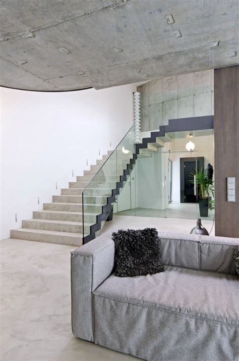 Wall color with concrete look – walls made of concrete | Avso