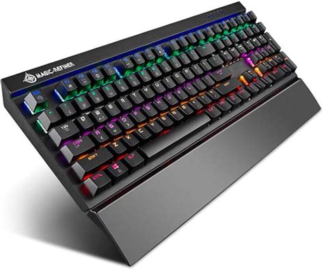 Magic Refiner MK15 Gaming Mechanical Keyboard 108 Keys N Key Rollover Wired Keyboard Floating ...