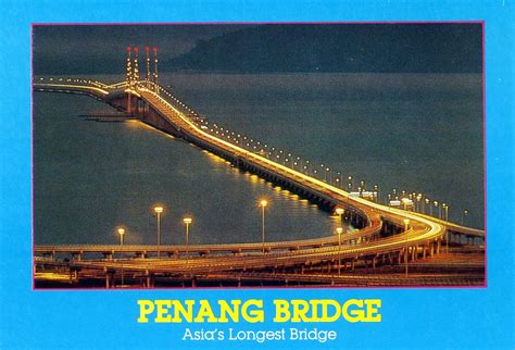 Penang Bridge At Night - a photo on Flickriver