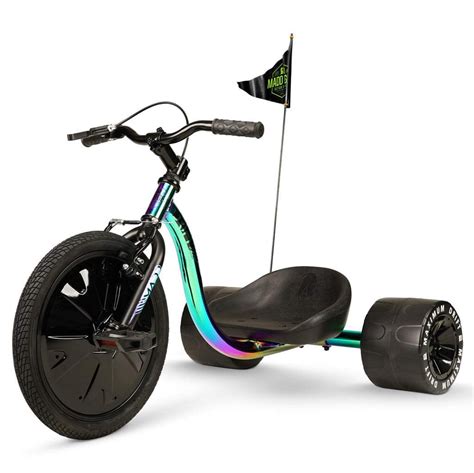 Madd Gear Drift Trike - Neo Chrome! New Model! – Great For Kids Ages 5+ - Max Rider Weight ...