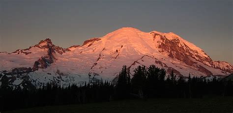 Sunrise on Mt. Rainier from Sunrise Point | Flickr - Photo Sharing!