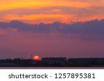 Red Sunset with house and docks image - Free stock photo - Public Domain photo - CC0 Images