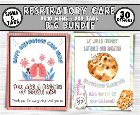 Respiratory Therapist Team Gift Idea RESPIRATORY CARE Week - Etsy