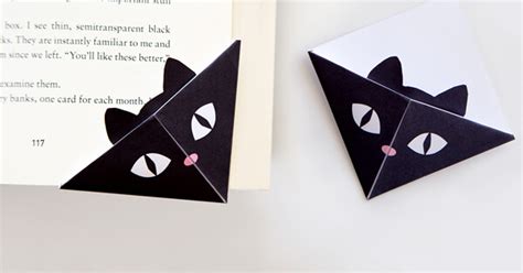 diy woodland animals origami bookmarks print fold it s always autumn ...