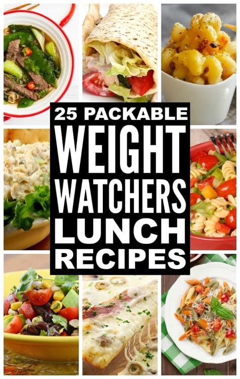 25 Packable Weight Watchers Lunch Recipes with Points!