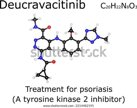 Deucravacitinib Chemical Formula Molecular Structure Deucravacitinib ...