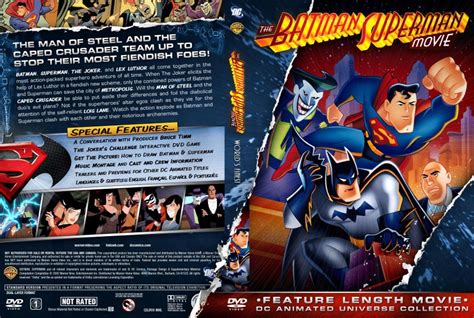 DC Animated The Batman Superman Movie World's Finest - TV DVD Custom Covers - DC Animated The ...