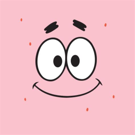 Patrick's Smile - Patrick Star - T-Shirt | TeePublic