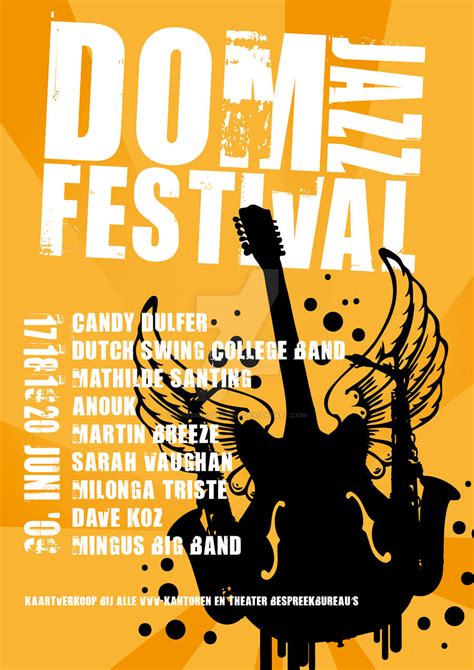 Jazz Festival Poster by FWesselsDesigns on DeviantArt