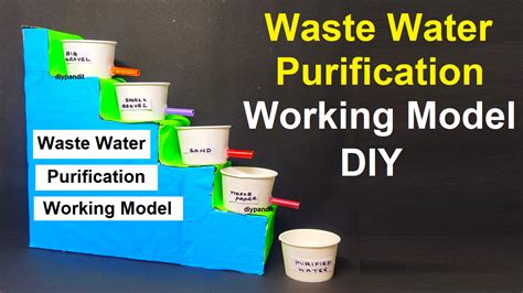 waste water purification working model using paper cups - Science Projects | Maths TLM | English ...