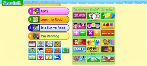 Starfall, the website that every kindergarten kid always went on in the ...