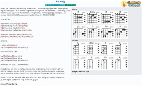 Chord: Palamig - Eraserheads - tab, song lyric, sheet, guitar, ukulele ...