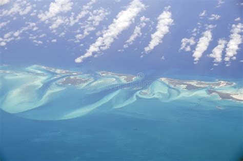 Aerial View Of Caribbean Islands. Stock Image - Image of island ...