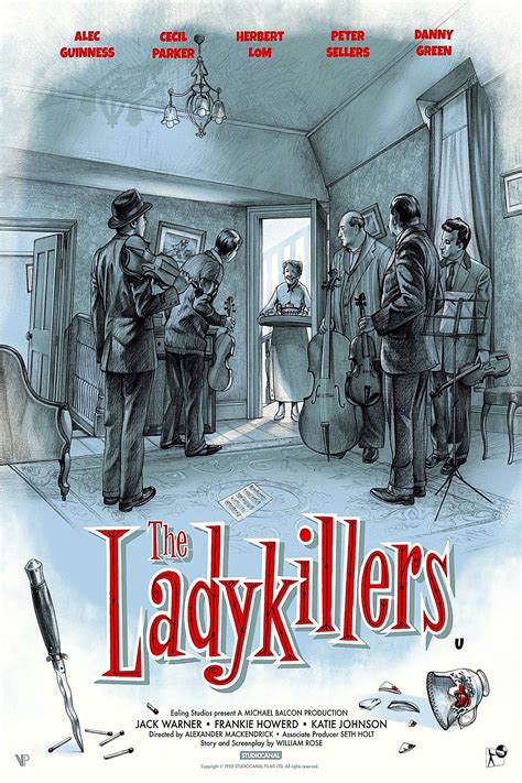 The Ladykillers (1955) - Posters — The Movie Database (TMDB)