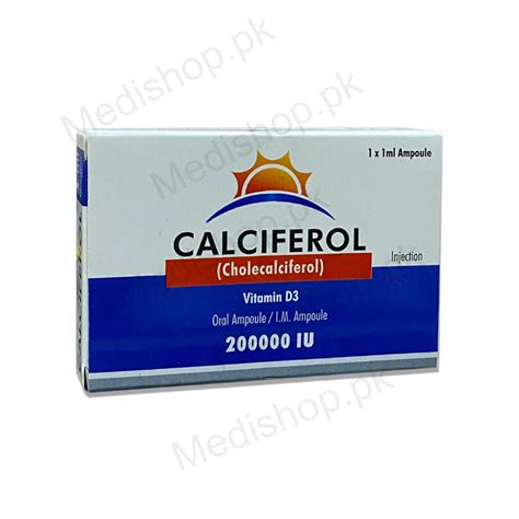 Calciferol Injection 200000IU – Medishop.pk