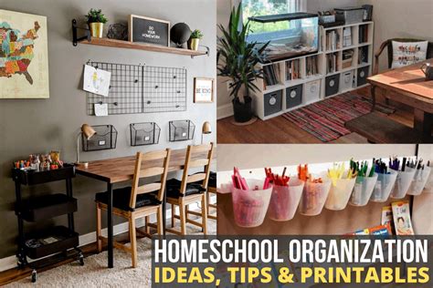 50+ Homeschool Room Organization Ideas