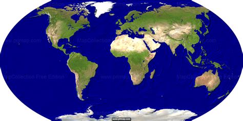World Map Satellite Image | Oppidan Library