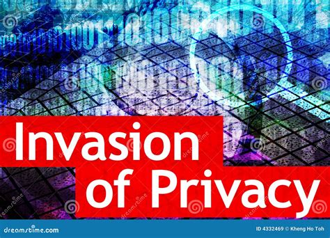 Invasion of Privacy stock illustration. Illustration of digital - 4332469