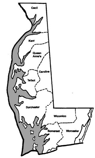 Maryland's Eastern Shore Land Records 1650-1880