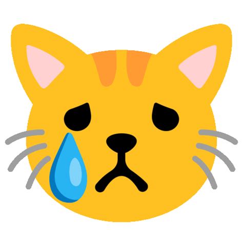 Animated Crying Cat Gif