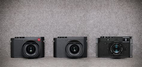 Leica Q2 vs Q2 Monochrom vs M10 Monochrom | Leica Camera Comparison ...