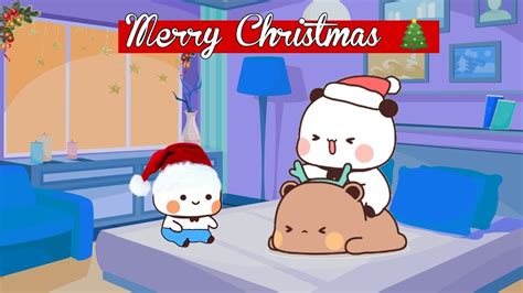 Peach Goma Christmas Celebration 🎄 | bubu dudu | peach goma | panda bear - YouTube