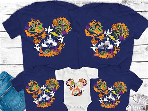 Disney Halloween Family Shirts Disney Halloween Matching - Etsy