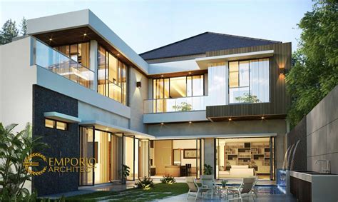 Inspirasi Desain Rumah Minimalis Modern Lantai 2