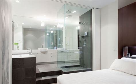 26 Charming Bathroom in Modern Bedroom