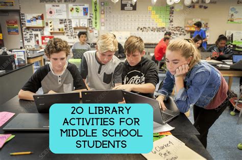 24 Library Activities for Middle School Students - Teaching Expertise