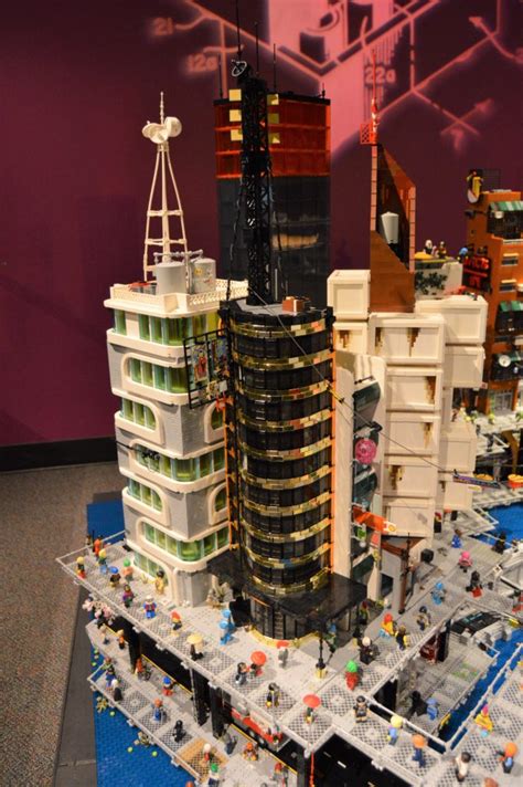 LEGO fans create massive cyberpunk mega-city with skyscrapers and river