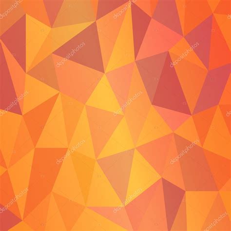 Orange poly abstract background. — Stock Vector © Atinatstock #106004894