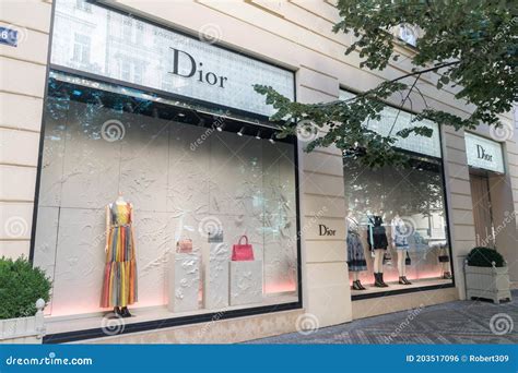 DIOR French Luxury Brand Perfume In Duty Free Store Shelf, Banner Size Editorial Image ...