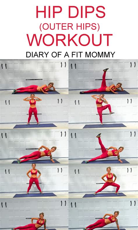 Hip Dips Workout: Exercises to Build Your Hip Muscles - Diary of a Fit Mommy
