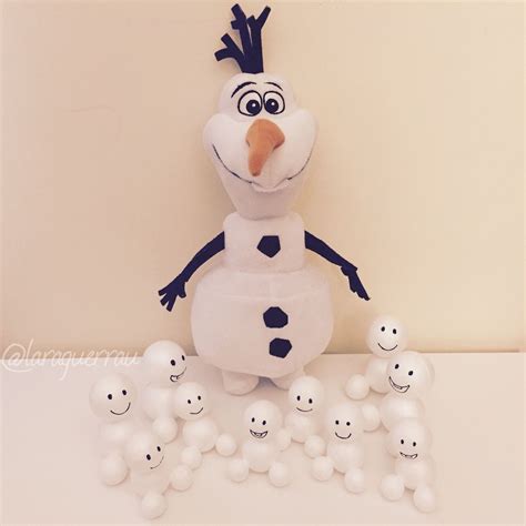 Adorable snowgies DIY Frozen fever Olaf | Olaf the snowman, Frozen ...