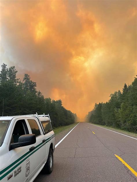 Boundary Waters wilderness in Minnesota closed due to fire | AP News