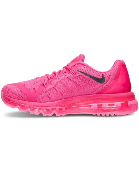 Nike Women's Air Max 2015 Running Sneakers From Finish Line in Pink | Lyst