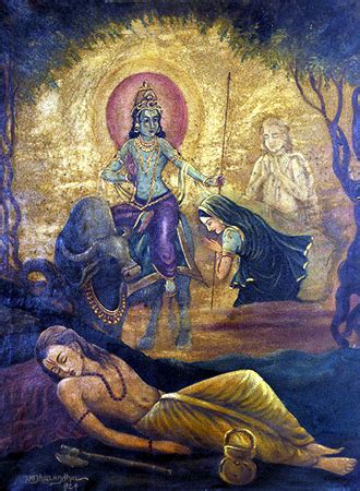 Yama the Hindu God of Death | Roles, Genealogy & Art Depictions | Study.com