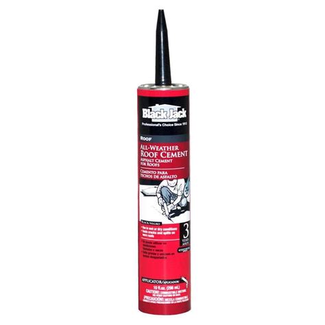 BLACK JACK 10-fl oz Waterproofer Cement Roof Sealant at Lowes.com