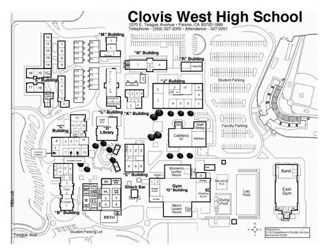 Clovis North Campus Map_ – Map Of Us Topographic