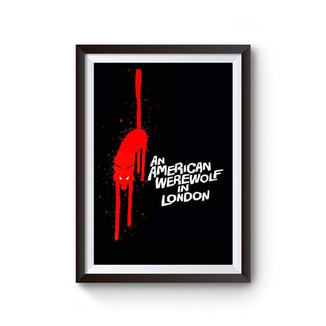 An American Werewolf In London Horror Movie Poster