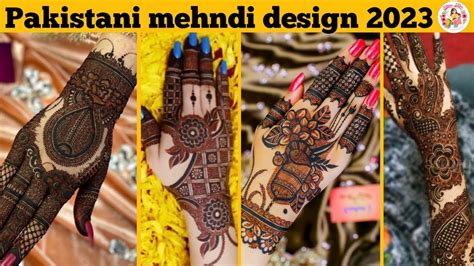 Pakistani mehndi design 2023-Best pakistani mehndi design - YouTube