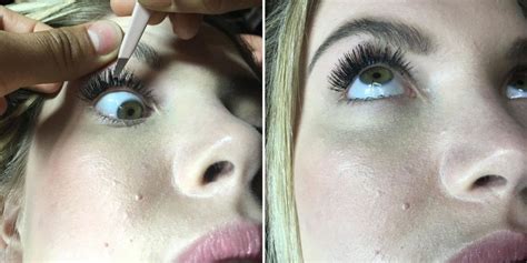 Applying Falsies Under Lash Line : MakeupAddiction