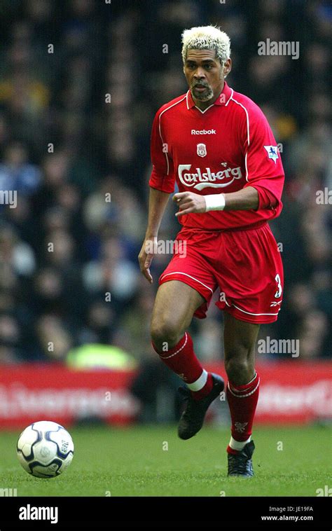 ABEL XAVIER LIVERPOOL FC LIVERPOOL ANFIELD 23 February 2002 Stock Photo ...