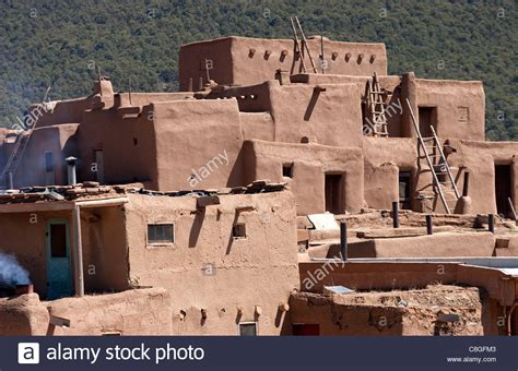 Traditional adobe Native American housing Stock Photo, Royalty Free Image: 39701539 - Alamy