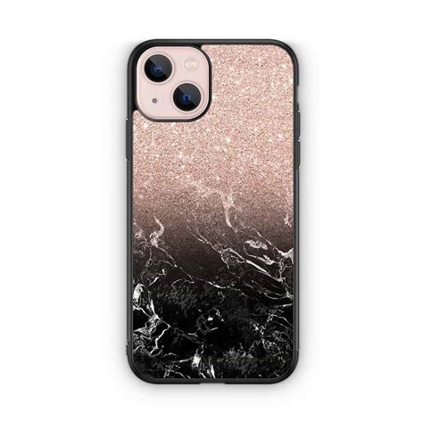 Rose Gold Ombre Black Marble iPhone 13 | iPhone 13 Mini | iPhone 13 Pro ...