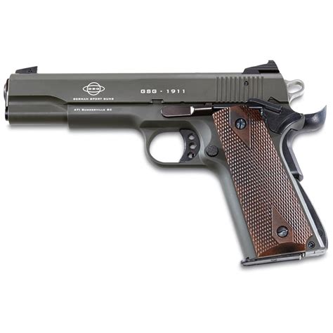 ATI GSG 1911, Semi-Automatic, .22LR, Rimfire, 5" Barrel, 10+1 Rounds - 672654, Semi-Automatic at ...