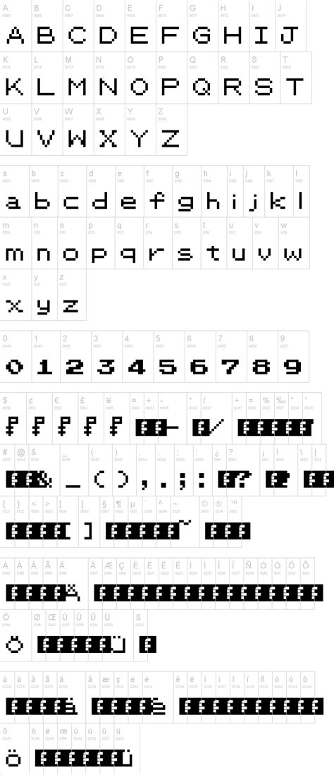 PKMN RBYGSC Font | dafont.com